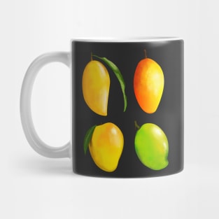 Sweet And Ripe Mangoes Pattern Mug